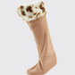 Faux Ladies Fur Boot Liners - Lynx