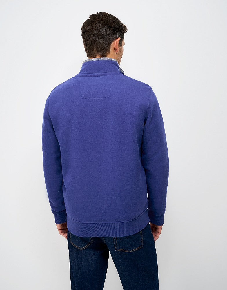 Classic Half Zip Sweater - Navy