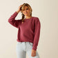 Cowgirl Tough Sweatshirt - Dry Rose