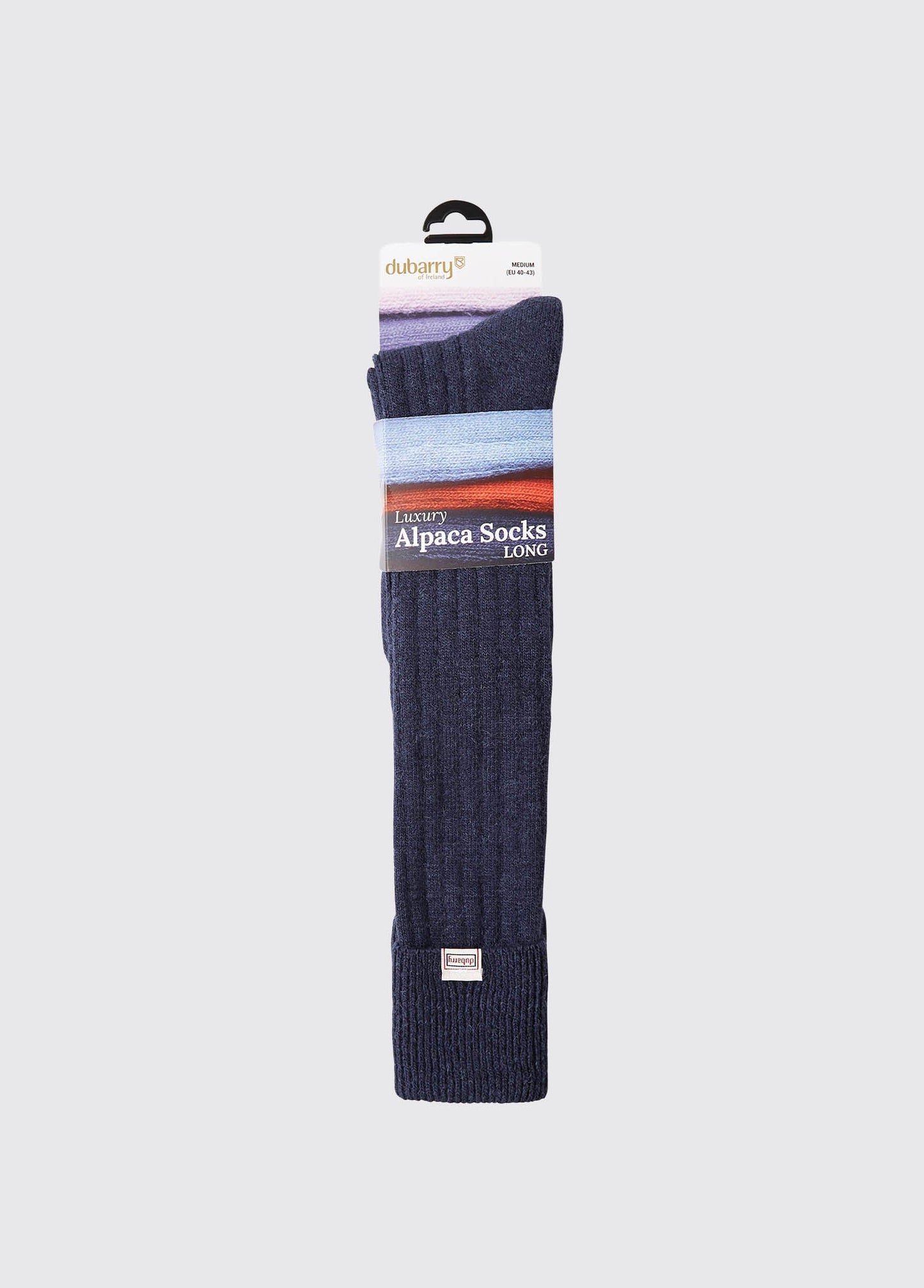 Luxury Alpaca Socks - Navy