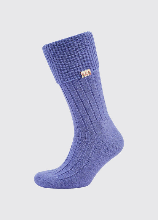 Luxury Alpaca Socks - Sky