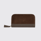Northbrook Ladies Suede Purse - Cigar