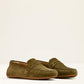 Selene Driving Shoe - Dark Olive Suede