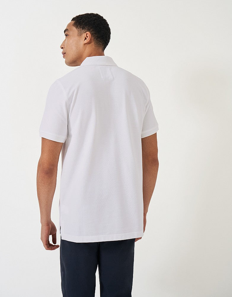 Classic Pique Polo - White