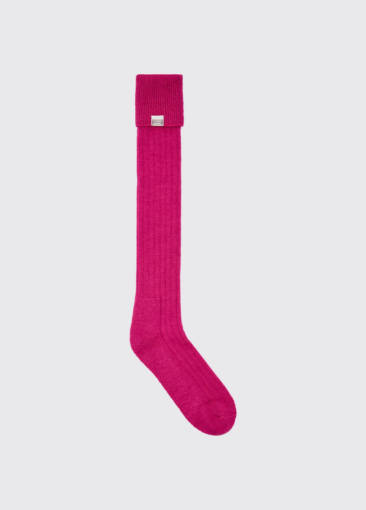 Luxury Alpaca Socks - Pink