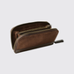 Northbrook Ladies Suede Purse - Cigar