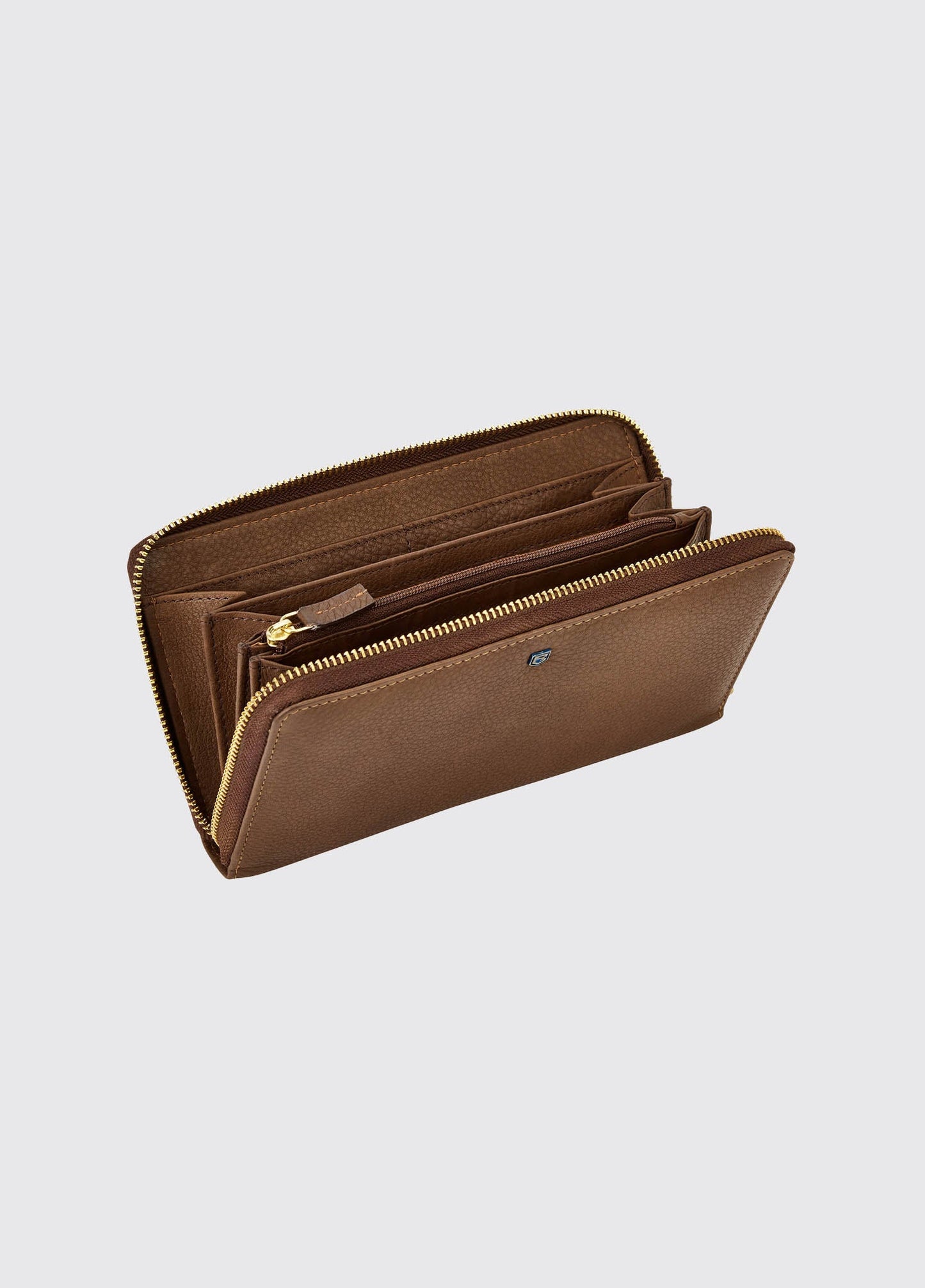 Portlick Ladies Leather Wallet - Walnut