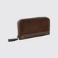 Northbrook Ladies Suede Purse - Cigar