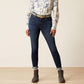 High Rise Bridle Skinny Jeans - Puerto Rico