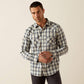 Hampton Retro Fit Western Shirt - Navy