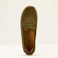 Selene Driving Shoe - Dark Olive Suede
