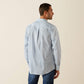 Wrinkle Free Booker Fitted Shirt - Blue