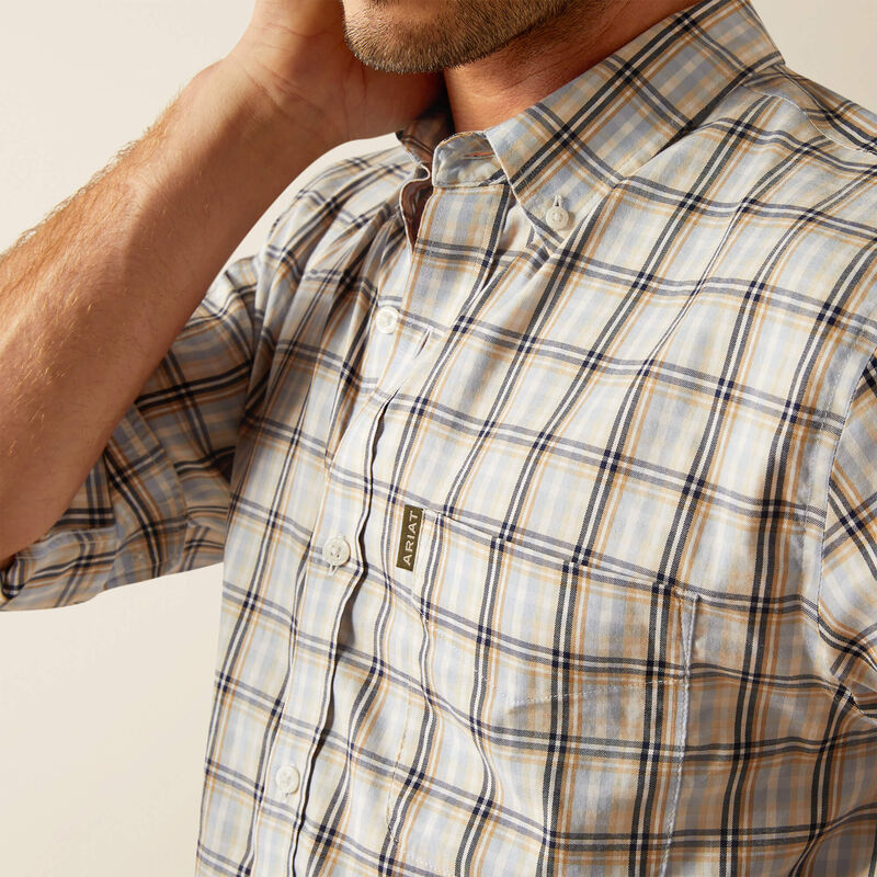 Napa Shirt - Pacific Blue Plaid