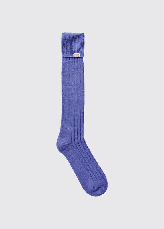 Luxury Alpaca Socks - Sky