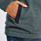Dubarry Morrisey Zip Neck Sweater - Dark Pebble