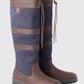 Ladies Standard Fit Galway Dubarry Boots - Navy