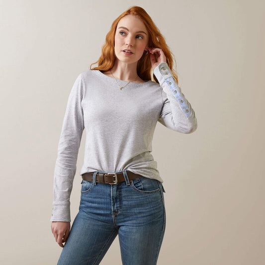 Ariat Olema Long Sleeved Top - Heather