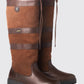 Ladies Standard Fit Galway Dubarry Boots - Walnut