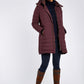 Dubarry Ballybrophy Quilted Jacket - Currant