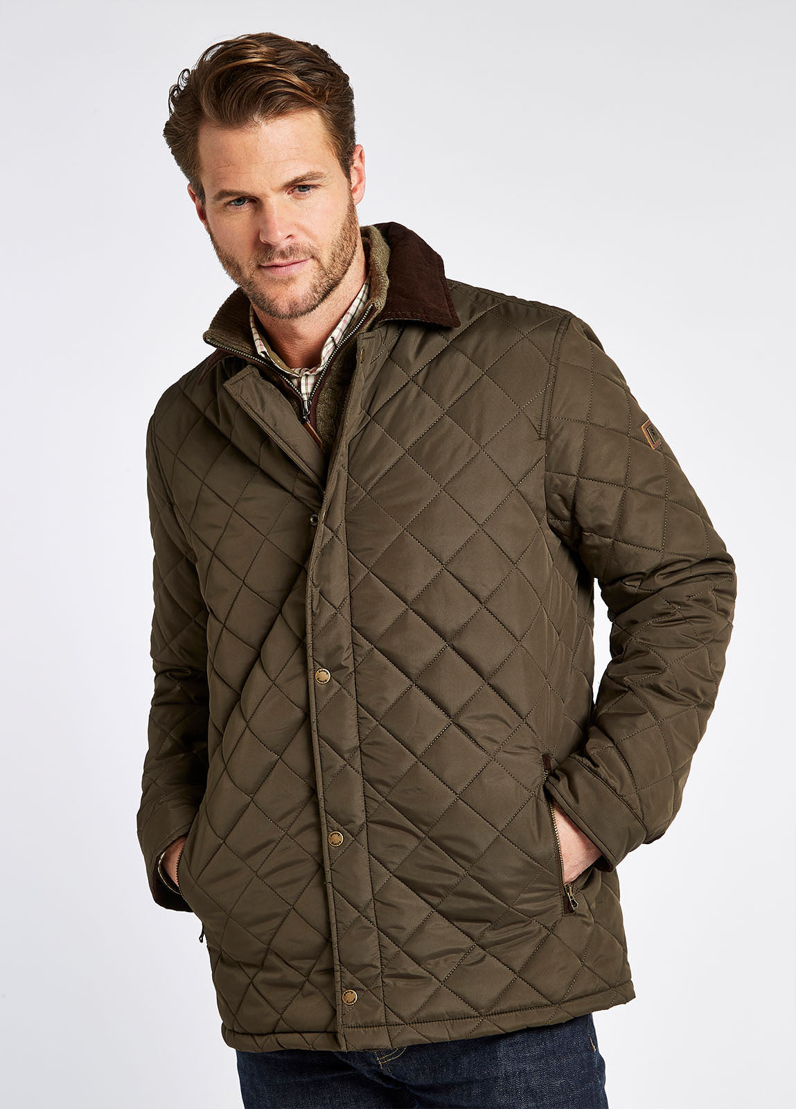 Dubarry Mountusher Quilted Jacket - Olive