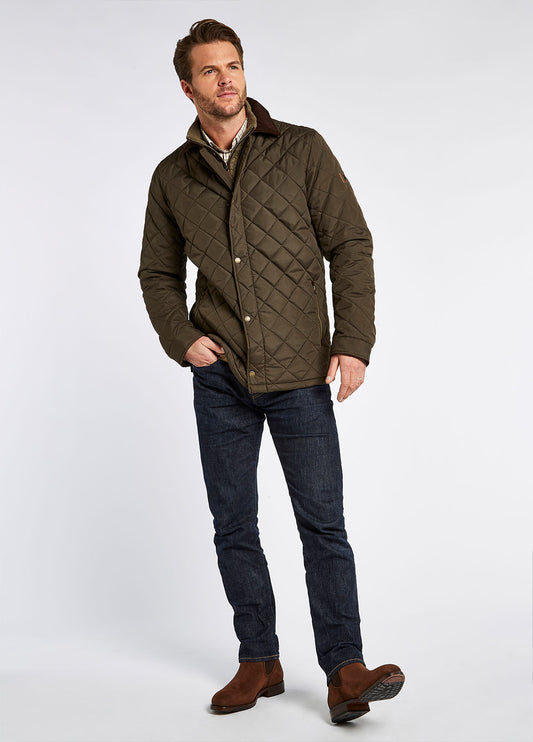 Dubarry Mountusher Quilted Jacket - Olive
