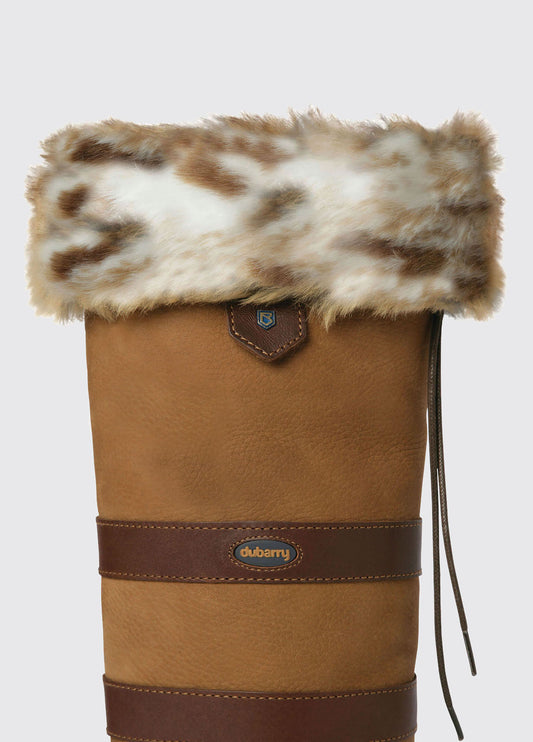 Dubarry Faux Fur Boot Liners - Lynx