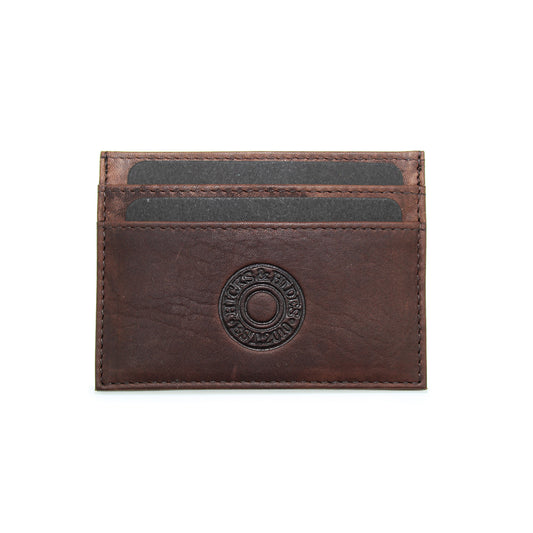 Hicks and Hides Card Holder - Brown