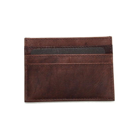 Hicks and Hides Card Holder - Brown