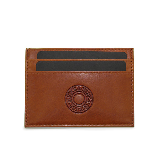 Hicks and Hides Card Holder - Cognac