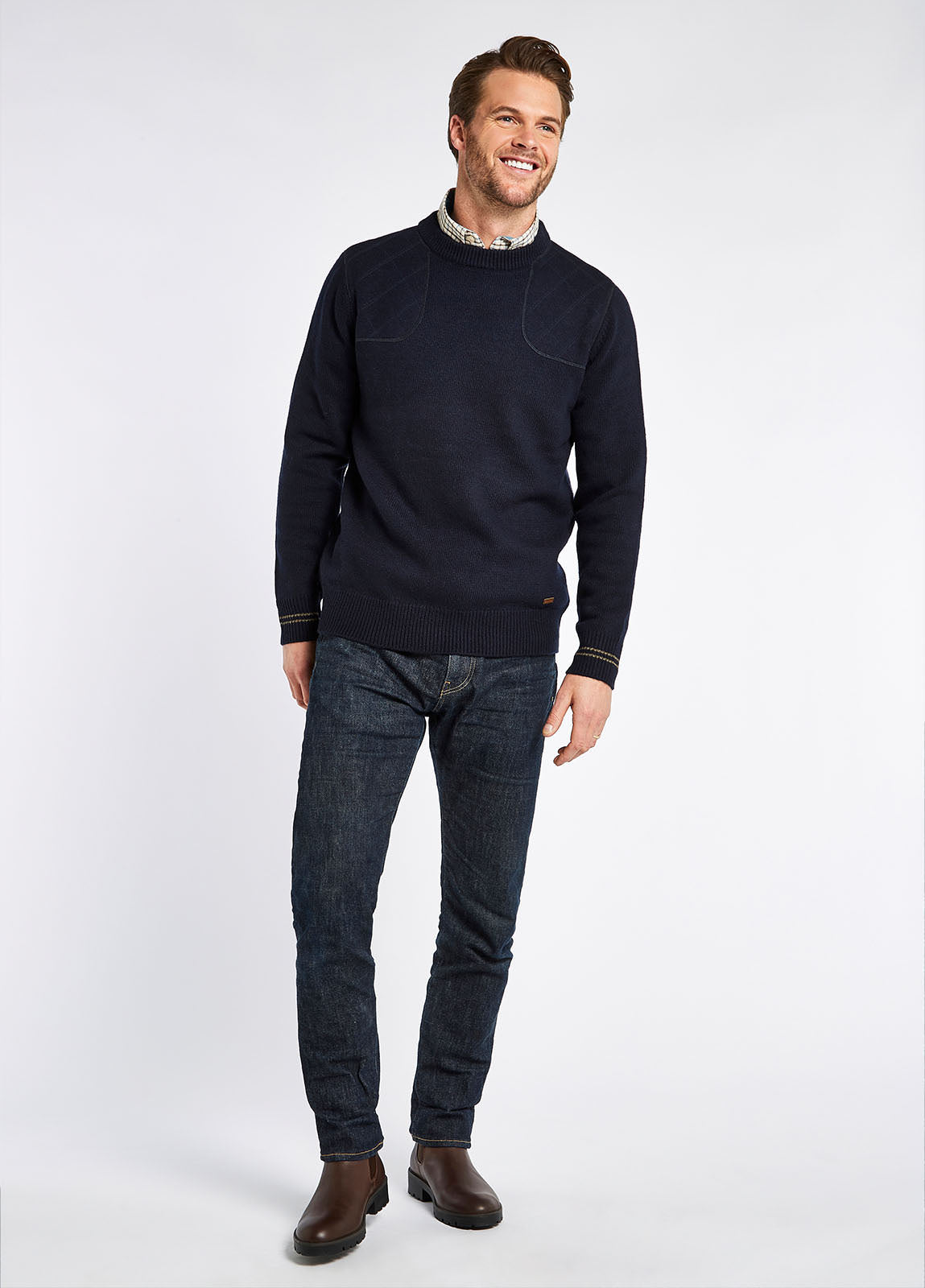 Dubarry Clarinbridge Crew Neck Sweater - Navy