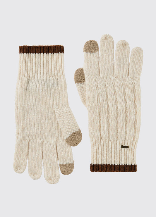 Dubarry Marsh Gloves - Chalk