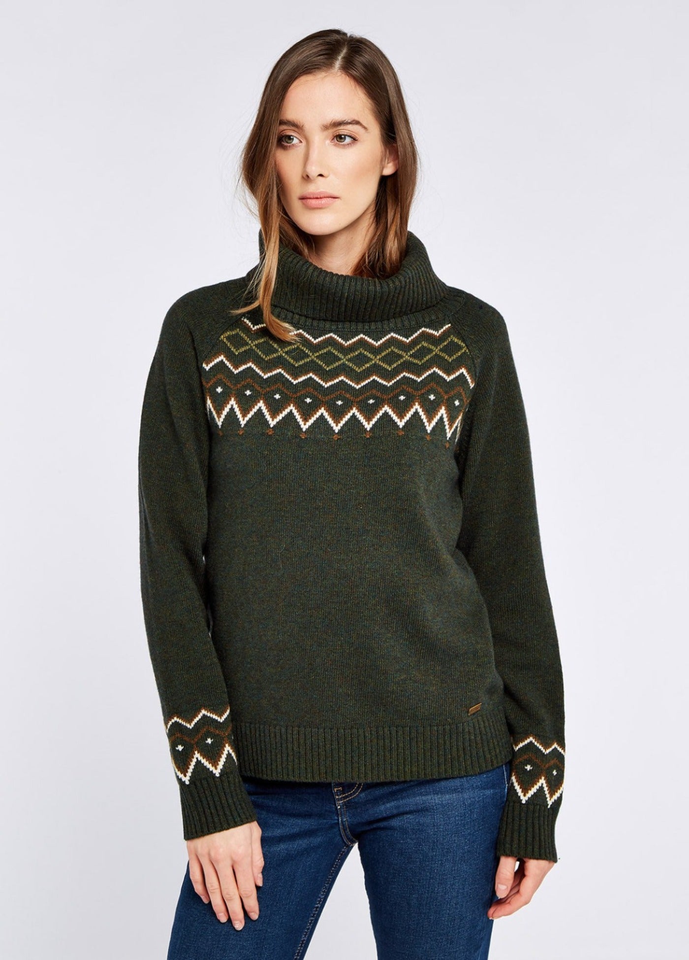 Dubarry Riverstown Jumper - Olive